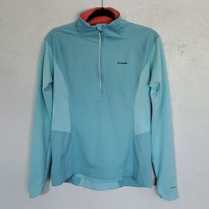 Columbia Omni Wind Lock Breathable Windproof Quarter Zip Pullover